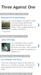 Mobile Screenshot of 3against-one.blogspot.com
