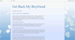 Desktop Screenshot of getbackmyboyfriend.blogspot.com