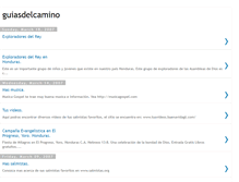 Tablet Screenshot of guiasdelcamino.blogspot.com