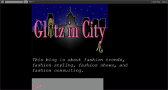 Desktop Screenshot of glitzincity.blogspot.com