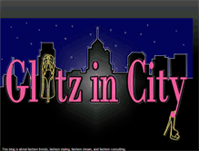 Tablet Screenshot of glitzincity.blogspot.com