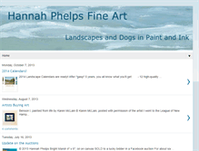 Tablet Screenshot of hannahphelpsgallery.blogspot.com