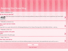 Tablet Screenshot of breakinghotnewsblogs.blogspot.com