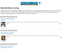 Tablet Screenshot of montevideoliving.blogspot.com