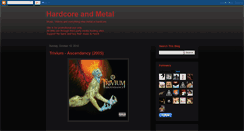 Desktop Screenshot of hardcoremetaltunes.blogspot.com