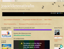 Tablet Screenshot of joaoelderenativafm.blogspot.com