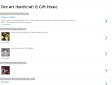 Tablet Screenshot of deeart-handicraft.blogspot.com