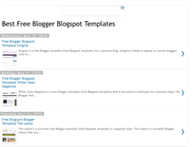 Tablet Screenshot of best-free-blogger-blogspot-templates.blogspot.com