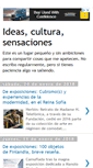 Mobile Screenshot of ideasculturasensaciones.blogspot.com