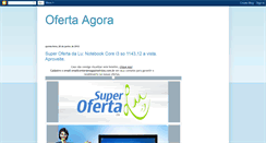 Desktop Screenshot of ofertadahora.blogspot.com