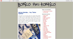 Desktop Screenshot of bonicoperotontico.blogspot.com