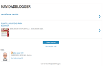 Tablet Screenshot of navidadblogger.blogspot.com