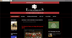 Desktop Screenshot of entrebarreiras.blogspot.com