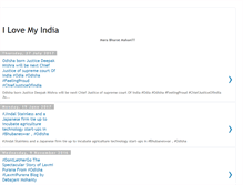 Tablet Screenshot of lovemycountryindia.blogspot.com