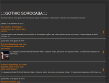Tablet Screenshot of gothicsorocaba.blogspot.com