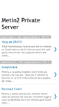Mobile Screenshot of mt2serverprivat.blogspot.com