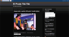Desktop Screenshot of elprodetikitiki.blogspot.com