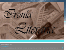 Tablet Screenshot of ironia-literaria.blogspot.com