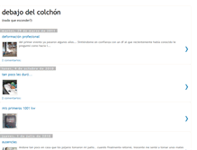Tablet Screenshot of debajodelcolchon.blogspot.com