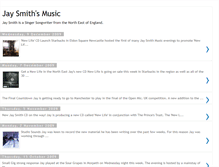 Tablet Screenshot of jaysmithmusic.blogspot.com