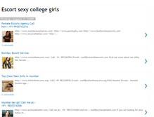 Tablet Screenshot of escortsexycollegegirls.blogspot.com