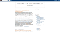 Desktop Screenshot of gitarrespielen-lernen.blogspot.com