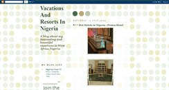 Desktop Screenshot of nigeria-vacations-resorts.blogspot.com