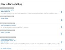 Tablet Screenshot of clayinbuffalo.blogspot.com