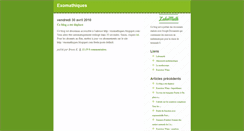 Desktop Screenshot of exomathiques.blogspot.com