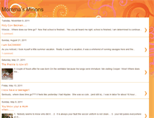 Tablet Screenshot of mommasminons.blogspot.com