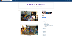 Desktop Screenshot of annieshands.blogspot.com