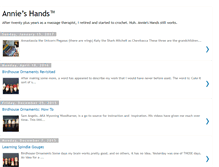 Tablet Screenshot of annieshands.blogspot.com