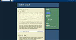 Desktop Screenshot of duluthcentral.blogspot.com