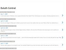 Tablet Screenshot of duluthcentral.blogspot.com