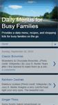 Mobile Screenshot of familydailymenu.blogspot.com