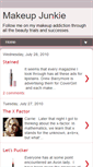 Mobile Screenshot of makeupjunkie1.blogspot.com