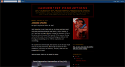 Desktop Screenshot of hammerfistproductions.blogspot.com