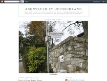 Tablet Screenshot of abenteuerindeutschland.blogspot.com