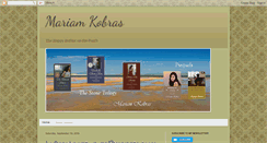 Desktop Screenshot of mariamkobras.blogspot.com