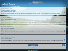 Tablet Screenshot of dulichkorea.blogspot.com