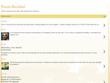 Tablet Screenshot of poeiraresidual.blogspot.com