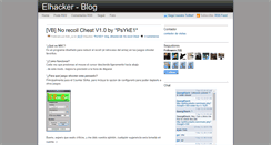 Desktop Screenshot of elhackerblog.blogspot.com