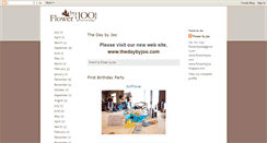 Desktop Screenshot of flowerbyjoo.blogspot.com