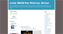 Desktop Screenshot of divineindians.blogspot.com