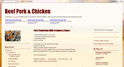 Desktop Screenshot of beef-pork-chicken.blogspot.com