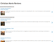 Tablet Screenshot of mychristianmoviereviews.blogspot.com