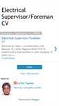 Mobile Screenshot of electricalsupervisorforemancv.blogspot.com