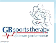 Tablet Screenshot of gbsportstherapy.blogspot.com