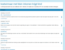 Tablet Screenshot of kostwinnaar.blogspot.com