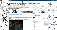 Desktop Screenshot of jonasbrothersdemilovatofans.blogspot.com